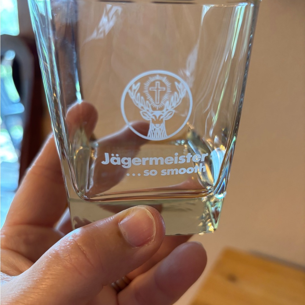 Jägermeister So Smooth Drinking Glasses Set of 4 Bar ware